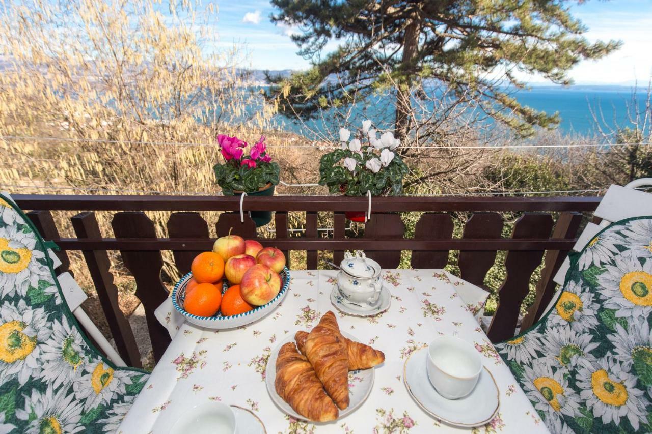 Comfy And Warm Ap With Balcony Surrounded With Beautiful Nature Lovran Dış mekan fotoğraf